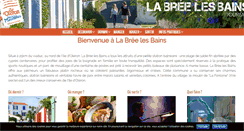 Desktop Screenshot of la-bree-les-bains-tourisme.fr